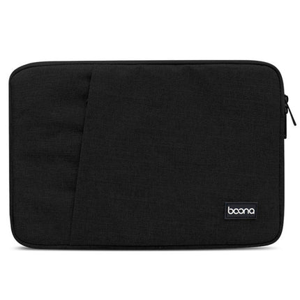 Baona Laptop Liner Bag Protective Cover, Size: 11 inch(Black)-garmade.com