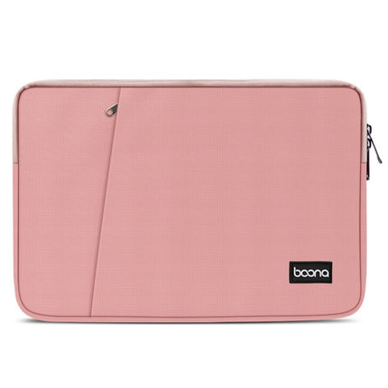 Baona Laptop Liner Bag Protective Cover, Size: 14 inch(Pink)-garmade.com