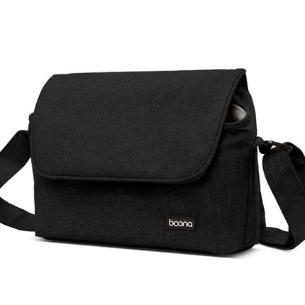 Baona BN-H013 Camera Shoulder Bag SLR Lens Storage Handbag(Light-Thin Black)-garmade.com