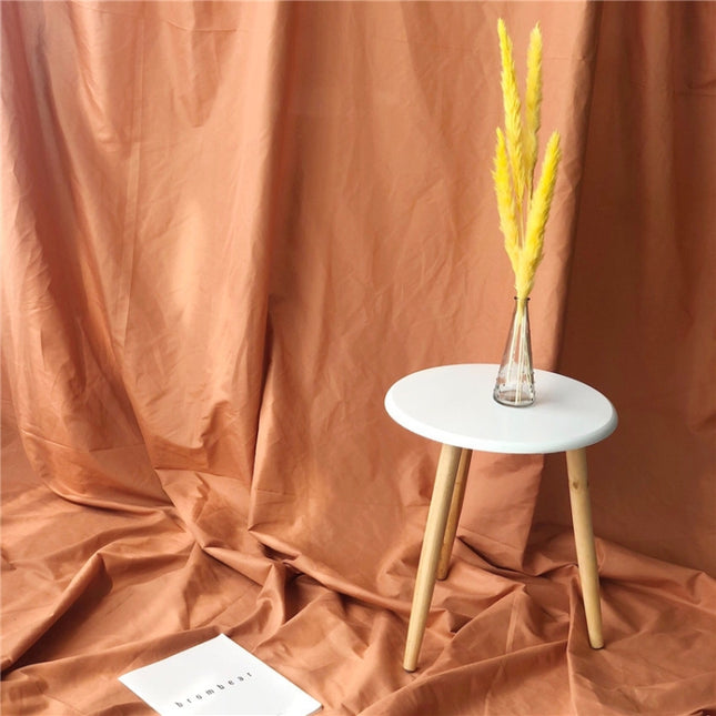 2 x 2.4m Photo Background Cloth Increased Widened Photography Cloth Live Broadcast Solid Color Cloth(Light Coffee)-garmade.com