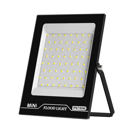 50W LED Projection Lamp Outdoor Waterproof High Power Advertising Floodlight High Bright Garden Lighting(Cold White Light)-garmade.com