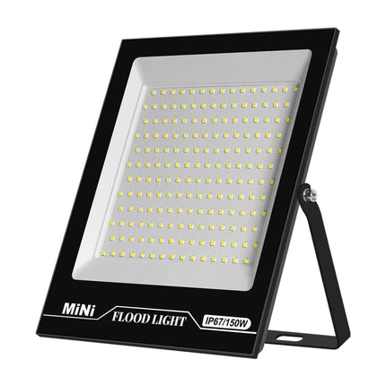 150W LED Projection Lamp Outdoor Waterproof High Power Advertising Floodlight High Bright Garden Lighting(Cold White Light)-garmade.com