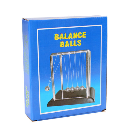 2 PCS Newton Pendulum Hits Ball Physics Education Model Home Office Decoration Ornaments,Style: N0232 Medium T Type-garmade.com