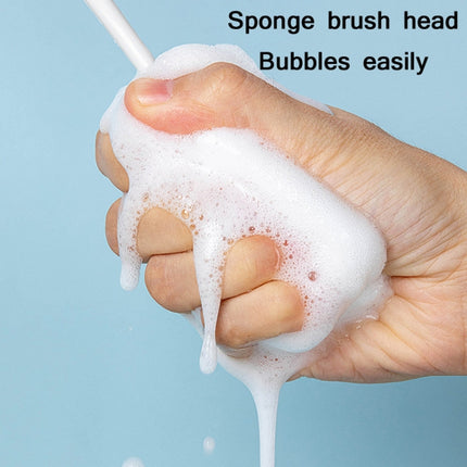 5 PCS Baby Bottle Vacuum Cup Sponge Long Handle Brush Household Cleaning Brush(Pink)-garmade.com