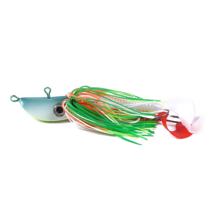 3 PCS Hengjia JI007 Long Shot Lead Head Tassel Beard Bait Sea Fishing Lead Bait, Specification: JIG 20g(4 )-garmade.com