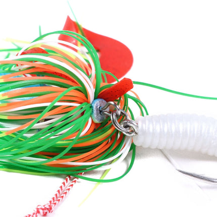 3 PCS Hengjia JI007 Long Shot Lead Head Tassel Beard Bait Sea Fishing Lead Bait, Specification: JIG 20g(4 )-garmade.com