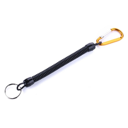 10 PCS HENGJIA QT022 Lost Hand Rope Fishing Road Bait Fishing Gear Real Increasing Rope With Fishing Small Accessories Spring Rope(1 )-garmade.com