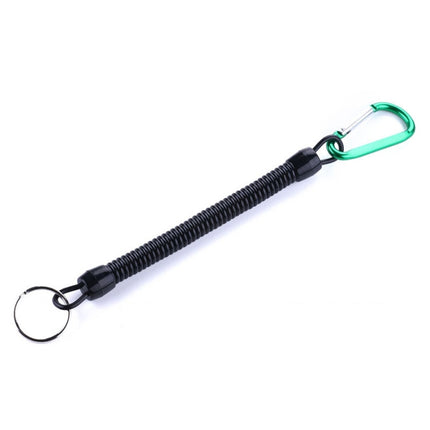 10 PCS HENGJIA QT022 Lost Hand Rope Fishing Road Bait Fishing Gear Real Increasing Rope With Fishing Small Accessories Spring Rope(2)-garmade.com