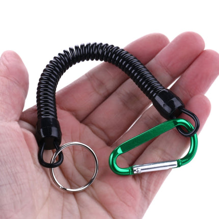 10 PCS HENGJIA QT022 Lost Hand Rope Fishing Road Bait Fishing Gear Real Increasing Rope With Fishing Small Accessories Spring Rope(1 )-garmade.com