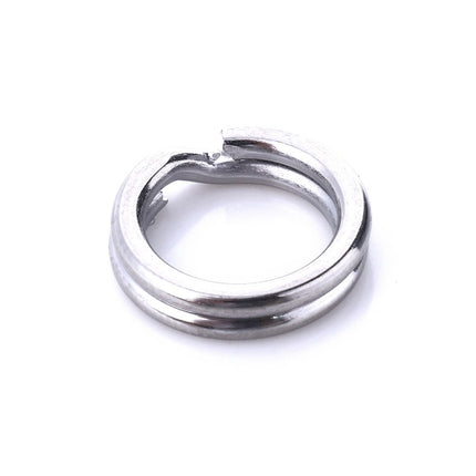 4 Bags 4mm HENGJIA SS010 Stainless Steel Flat Ring Fishing Space Fittings-garmade.com