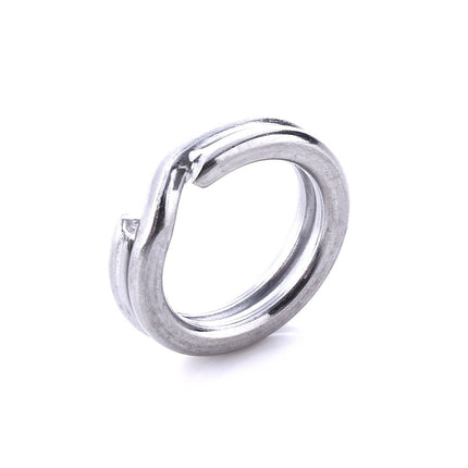 4 Bags 9mm HENGJIA SS010 Stainless Steel Flat Ring Fishing Space Fittings-garmade.com