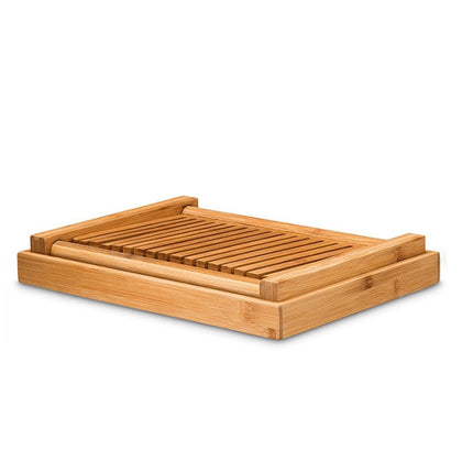 31.7x23.7x19cm Bamboo Household And Commercial Multi-Function Bread Cutting Plate Sliced Cutting Board Bread Slices Bread Plate-garmade.com