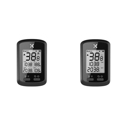 Bicycle Cycling Speedometer GPS Positioning Wireless Odometer, Specification: Small G+ (English Version)-garmade.com