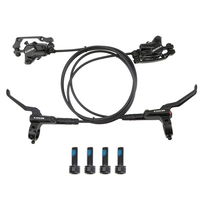 Meroca M800 Bicycle Brake Mountain Bike Universal Bilateral Brake Oil Pressure Disc Brake, Style: 1 Pair Oil Brakes-garmade.com