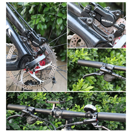Meroca M800 Bicycle Brake Mountain Bike Universal Bilateral Brake Oil Pressure Disc Brake, Style: Left Back 1400mm-garmade.com