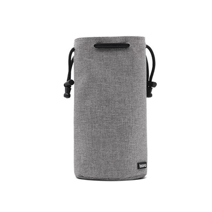 Benna Waterproof SLR Camera Lens Bag Lens Protective Cover Pouch Bag, Color: Round Small(Gray)-garmade.com