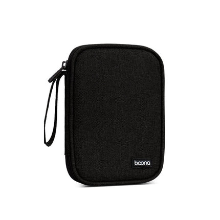 Baona BN-C003 Mobile Hard Disk Protection Cover Portable Storage Hard Disk Bag, Specification: Single-layer (Black)-garmade.com