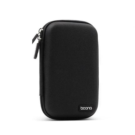 Baona BN-F010 2.5 inch Mobile Hard Disk Single Layer Storage Bag Power Bank Protection Storage Bag(Black)-garmade.com