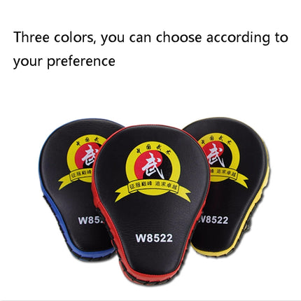 W8522 Sanda Boxing Hand Target Adult Thickened Curved Hand Target(Yellow)-garmade.com