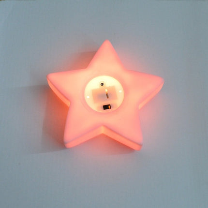 3 PCS Stars Night Light Baby Care Bedside Decoration Light(Pink)-garmade.com