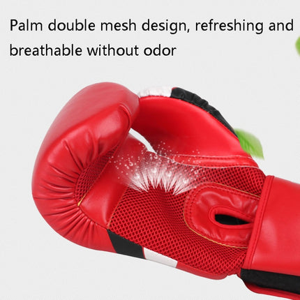 LIHUANG S1 Fitness Boxing Gloves Adult Sanda Training Gloves, Size: 10oz(Red)-garmade.com