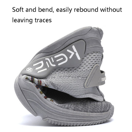 Male Sports Shoes Breathable Flying Weave Mesh Casual Shoes, Size: 40(ZM-67 Black)-garmade.com