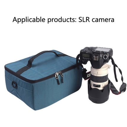 333 SLR Camera Storage Bag Digital Camera Photography Bag(Black)-garmade.com