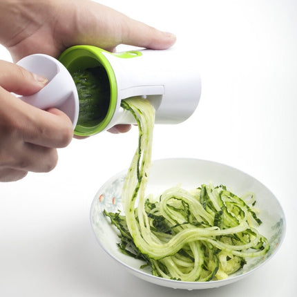 Kitchen Vegetable Cutter Multifunctional Three-In-One Vegetable Cutter Spiral Funnel Grater, Specification: 75x75x145mm-garmade.com