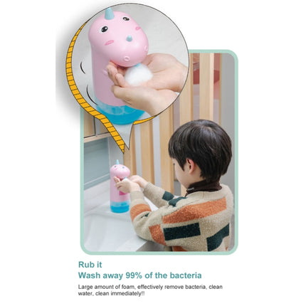 Childlike Home Intelligent Sensor Contact-Free Soap Dispenser Automatic Hand Washing Machine, Specification: Foam Battery (Blue)-garmade.com