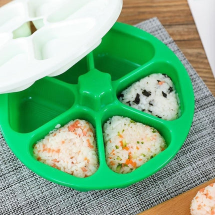 6 In 1 Sushi Triangle Rice Ball Bento Box Mould-garmade.com