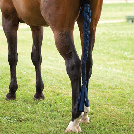 Horse Protective Supplies Ponytail Anti-Mosquito Fossil Warming Horse Tail Package(Blue)-garmade.com