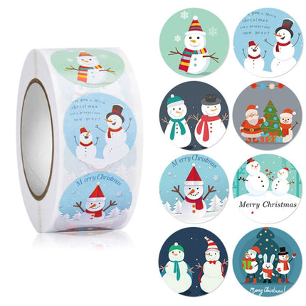 Christmas Gift Sticker Decoration Label Sealing Sticker(HA050)-garmade.com