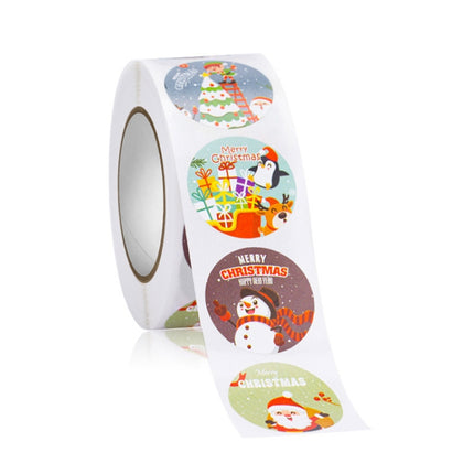 Christmas Gift Sticker Decoration Label Sealing Sticker(HA050)-garmade.com