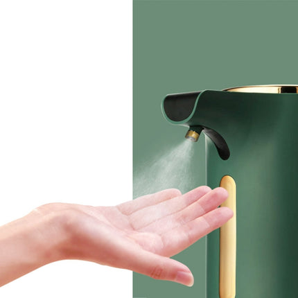 D23-3 Smart Free Contact Disinfection Spray Induction Soap Dispenser Home Charging Alcohol Hand Washing Machine(Green)-garmade.com