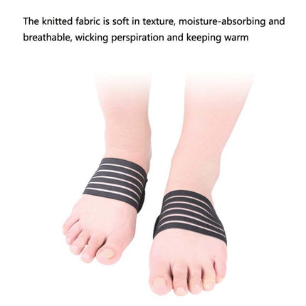 5 Pairs Plantar Fascia Heel Pad Arch Support Insole Heel Pain Relief And Shock Absorption Orthosis, Size: Free Size(Green Black)-garmade.com