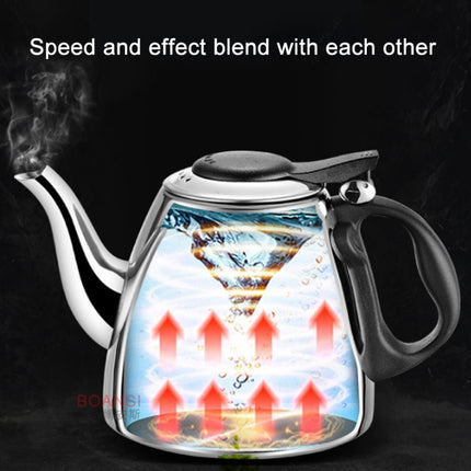 304 Stainless Steel Kettle Small Teapot, Specification:1.2L-garmade.com