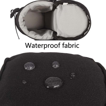 5603 Wear-Resistant Waterproof And Shockproof SLR Camera Lens Bag, Size: XL(Black)-garmade.com