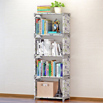 Children Bookshelf Storage Shelve Book Rack Bookcase for Home Furniture(Green)-garmade.com