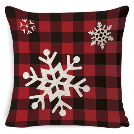 Christmas Decoration Linen Pillowcase Without Pillow Core, Size: 45 x 45cm(SDBZ-00120)-garmade.com