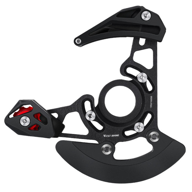 WEST BIKING YP0719259 Mountain Bike Chain Guide Support 32T-38T Gear Piece(Black)-garmade.com