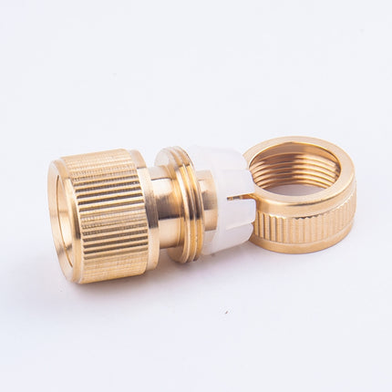 4 PCS Car Washing Garden Water Pipe Pure Copper Quick Connect Water Joint-garmade.com