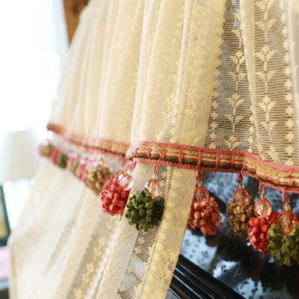 Piano Cover 150x35x110cm Lace Embroidered Cloth Piano Dust Cover-garmade.com