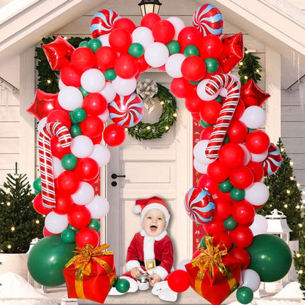 Christmas Decoration Arch Balloon Set, Style: Set 1-garmade.com