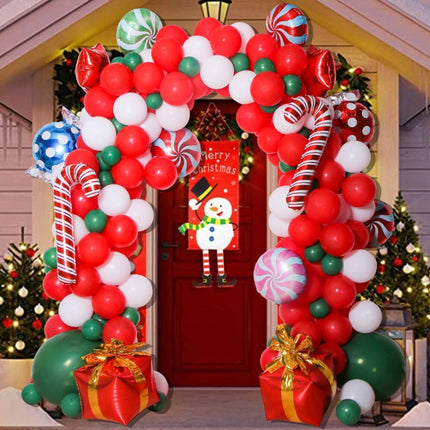 Christmas Decoration Arch Balloon Set, Style: Set 4-garmade.com