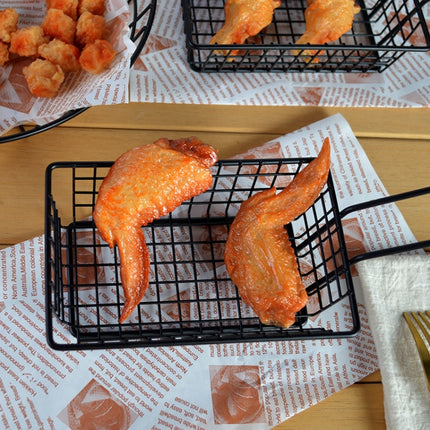 3 PCS Chicken Wings Model Simulation Food Model Toy Shooting Props-garmade.com