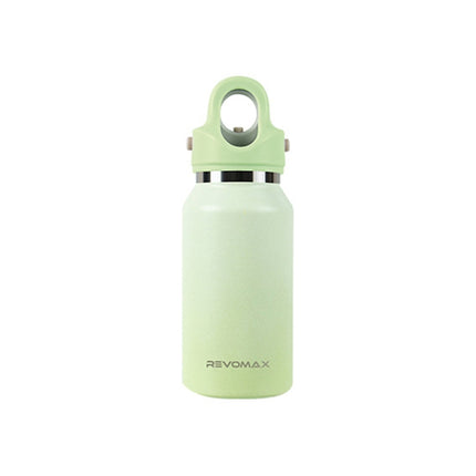 REVOMAX Stainless Steel Vacuum Flask Outdoor Car Vacuum Flask, Capacity： 266ml (Matcha Green)-garmade.com