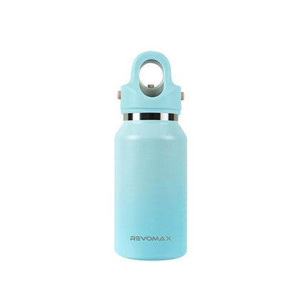 REVOMAX Stainless Steel Vacuum Flask Outdoor Car Vacuum Flask, Capacity： 266ml (Bubble Blue)-garmade.com