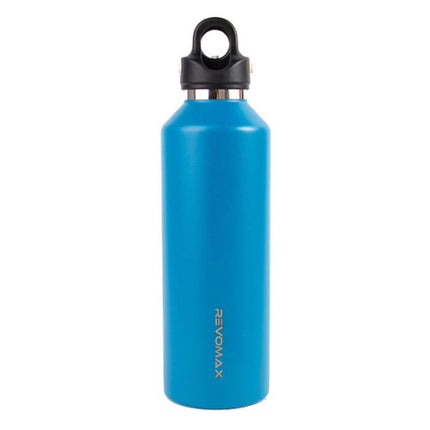 REVOMAX Stainless Steel Vacuum Flask Outdoor Car Vacuum Flask, Capacity： 950ml (Deep Sea Blue)-garmade.com