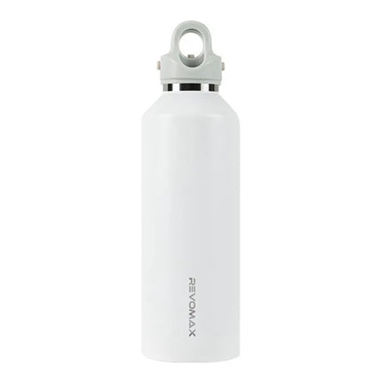 REVOMAX Stainless Steel Vacuum Flask Outdoor Car Vacuum Flask, Capacity： 950ml (Polar White)-garmade.com