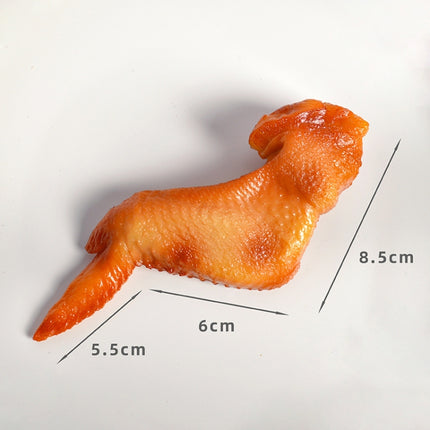 2 PCS Chicken Wings Simulation Food Model Photo Photography Props-garmade.com